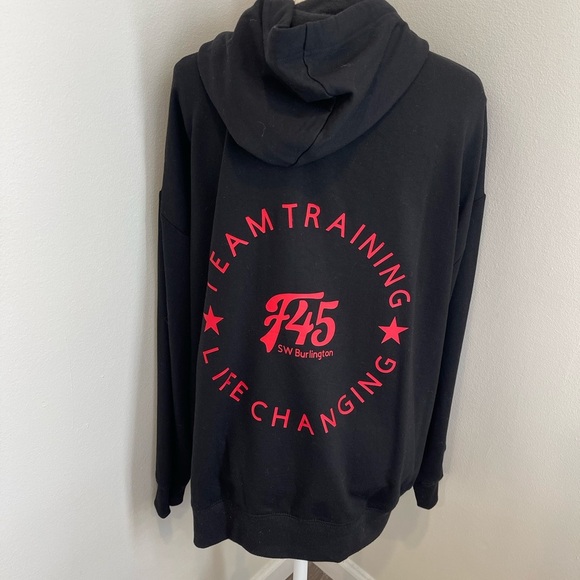 F45 SW Burlington Hooded Sweatshirt - Picture 3 of 6